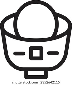 Celebrate Chinese New Outline Icon