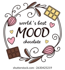 Celebrate Chocolate Day on July 7th with this stylish vector t-shirt design featuring delicious chocolate-themed typography. Perfect for apparel, greeting cards, and festive gifts. Ideal for chocolate