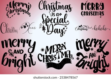 Celebrate Christmas with 10 unique holiday quote designs! Each features hand-drawn illustrations and festive phrases, perfect for cards, decor, apparel, and DIY projects. Spread holiday cheer!