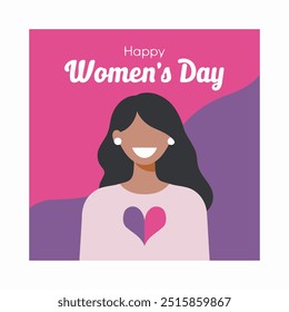 Celebrate Women’s Day with Free Flat Design Vector Art