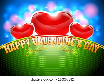 Celebrate the day of love.Happy valentines day vector background