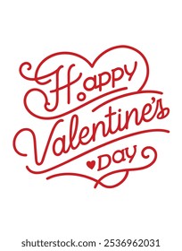 Celebrate Valentine’s Day with this "Happy Valentine’s Day" t-shirt design, perfect for festive fashion. A chic graphic that brings heartwarming holiday spirit to your wardrobe.