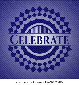 Celebrate denim background