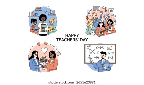 Celebrate Educators Appreciating Their Dedication and Guidance in Shaping Future Generations