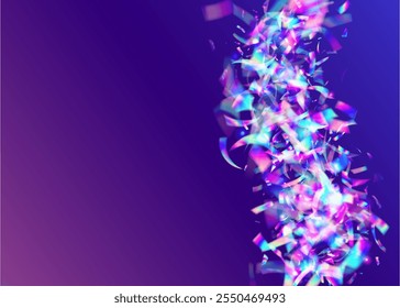 Celebrate Effect. Light Christmas Serpentine. Birthday Burst. Purple Glare Ribbon. Laser Template. Abstract Paper. Explosion Glitter. Digital Poster. Blue Celebrate Effect