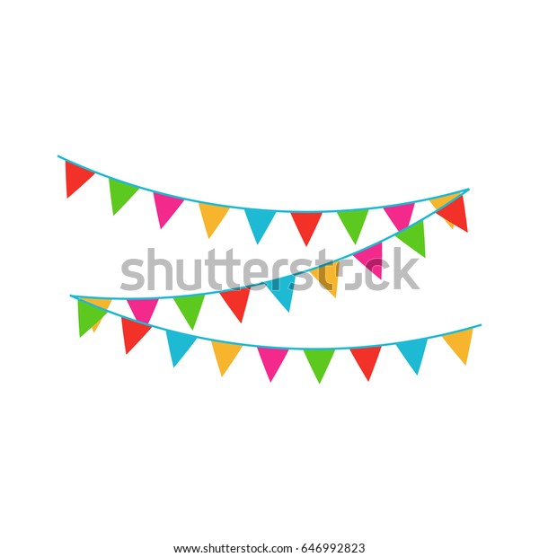 Celebrate Flags Stock Vector (Royalty Free) 646992823 | Shutterstock