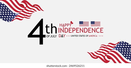 Celebrate Freedom with Gorgeous Independence Day Vector Art