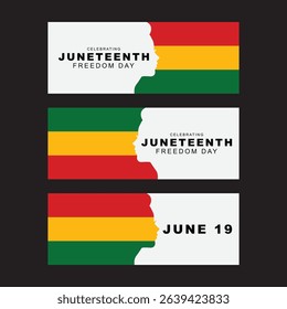 Celebrate freedom with Juneteenth illustration vector. Perfect for t-shirts, flyers, and banners. High-quality, editable design for Emancipation Day.