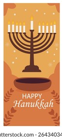 Celebrate Hanukkah, the Festival of Lights, with this festive set of vertical banner templates. Ideal for individuals, businesses, and designers seeking cheerful and culturally relevant graphics