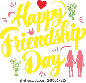 Celebrate Happy Friendship Day with heartfelt wishes, messages, and quotes. Share beautiful images, greetings, and cards with your friends. 