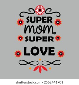 Celebrate the incredible moms in your life with beautiful, heartfelt typography designs. 