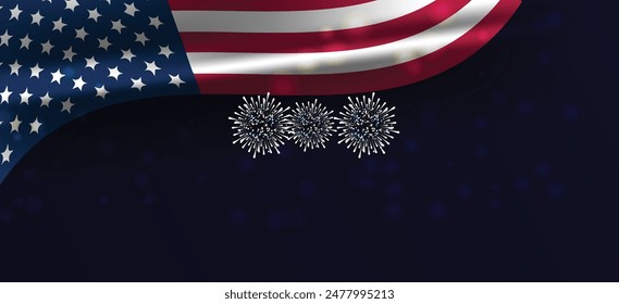 Celebrate Independence Day with Stunning Patriotic Background