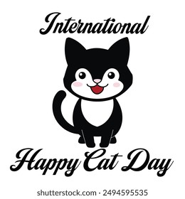 Celebrate International Cat Day with love, joy, and appreciation for our feline friends.