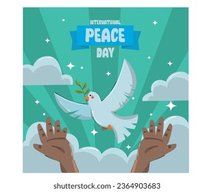 Celebrate International Peace Day with a beautiful illustration of a dove, symbolizing peace. Learn about the history and significance of this day towards promoting peace and harmony worldwide