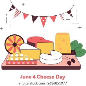 Celebrate june 4 cheese day with a delicious variety of cheeses