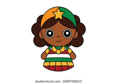 Celebrate Juneteenth with this vibrant vector illustration, perfect for digital and print use