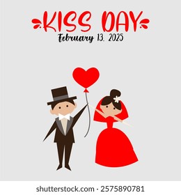 Celebrate Kiss Day on February 13, 2025, in the United States. Capture romantic moments with stunning photos of love and affection, perfect for sharing the spirit of this special day!