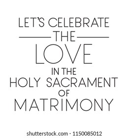 celebrate the love with hand made font
