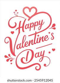  Celebrate love with this "Happy Valentine's Day" typography t-shirt design. Perfect for stylish apparel and festive gifting, adding a romantic touch to your Valentine’s Day look.