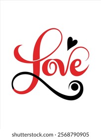 Celebrate love with this stylish typography t-shirt design for Valentine's Day. Perfect for couples, romantic occasions, or gifting, this trendy vector art adds a touch of love to any outfit.