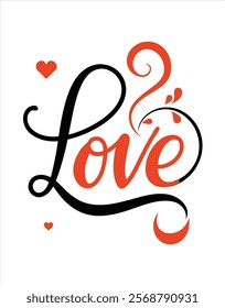 Celebrate love with this stylish typography t-shirt design for Valentine's Day. Perfect for couples, romantic occasions, or gifting, this trendy vector art adds a touch of love to any outfit.