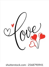 Celebrate love with this stylish typography t-shirt design for Valentine's Day. Perfect for couples, romantic occasions, or gifting, this trendy vector art adds a touch of love to any outfit.