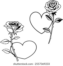 Celebrate love this Valentine's Day with our beautiful Rose Love Icon! Perfect for expressing romantic feelings, creating heartfelt designs, or adding a touch of elegance to your projects. Ideal for g