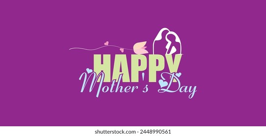 Celebrate Mom with Beautiful Illustration Design for Mother's Day