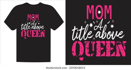 Celebrate Mom with this heartfelt and stylish Mother’s Day t-shirt! Featuring a beautiful hand-lettered quote like "Best Mom Ever" or "Mom: The Heart of Our Home," this design is adorned.