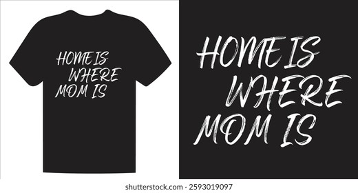 Celebrate Mom with this heartfelt and stylish Mother’s Day t-shirt! Featuring a beautiful hand-lettered quote like "Best Mom Ever" or "Mom: The Heart of Our Home," this design is adorned.