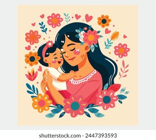 Celebrate Mother's Day with a charming hand-drawn illustration that captures the essence of love and appreciation. Explore unique designs and ideas to make this day extra special for your mom