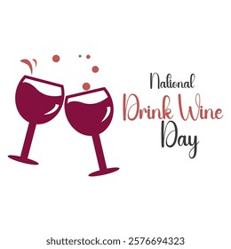 Celebrate National Drink Wine Day on February 18, 2025! Raise a glass to savoring wine's rich flavors and history. Perfect for wine lovers, toasts, and cozy gatherings. Cheers to life's simple happy.