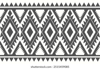 Comemore a cultura navajo com este padrão étnico, com desenhos bonitos, elegantes e modernos. Perfeito para projetos de moda, decoração doméstica, têxteis e arte digital