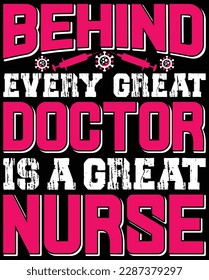 Celebrate Nurses Day with this design and gift a t-shirt with the design to a nurse you know.