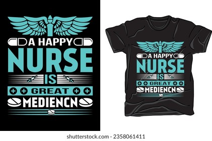 Celebrate nursing with this vibrant t-shirt design. A heartwarming illustration of a caring nurse is paired with the phrase "Healing with Heart" in a stylish font, making it a perfect choice for healt