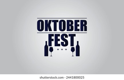 Celebrate Oktoberfest with Stylish Text design