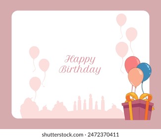 Celebrate with our Happy Birthday invitation card set, featuring vibrant illustrations of cakes, gifts, and balloons, creating a festive and joyful atmosphere for your special day.