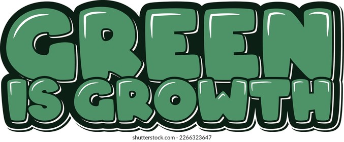 Celebrate the power of nature and growth with this beautifully crafted lettering vector design. Featuring a mix of bold and delicate lettering styles, as well as a playful color palette.