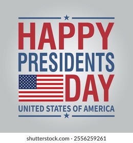 Celebrate Presidents Day with patriotic designs featuring red, white, blue colors, American flag, and bold text. Perfect for events and decorations.