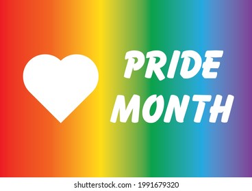 Celebrate pride month of LGBTQ+