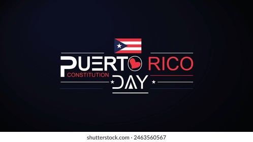 Celebrate Puerto Rico Constitution Day A Stunning Vector Art Tribute