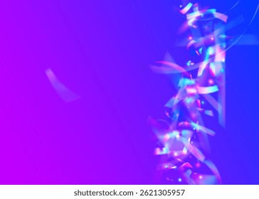 Vier het lint. Digitaal ontwerp. Verjaardag Burst. Geïsoleerde banner. Kleureffect. Lichtpatroon. Blauwe kunst confetti. Retro kerst explosie. Pink Celebrate Ribbon
