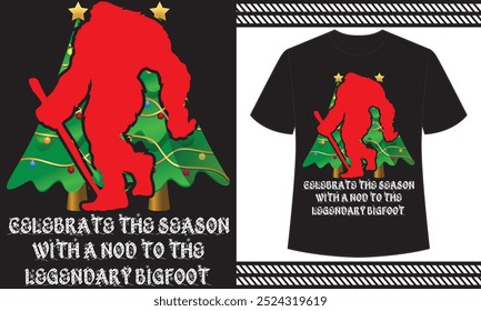 Celebrate the season with a nod to the legendary Bigfoot