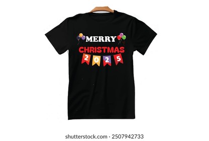 Celebrate the season in style with this delightful Christmas t-shirt design, crafted to spread holiday cheer and festive spirit. The design features a playful.