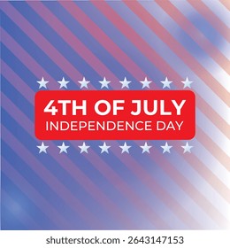 Celebrate the spirit of freedom with this vibrant Fourth of July poster, designed to capture the heart of American Independence Day. Featuring bold patriotic elements like the U.S. flag, fireworks۔ 