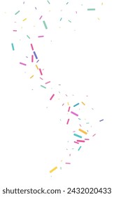 Celebrate Splash Independence Vector White Background. Carnival Dot Design. Invitation Round Texture. Blast Polka Effect Invitation.