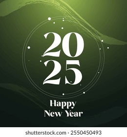 Celebrate the start of 2025 with this eye-catching New Year vector design! Featuring elegant typography, sparkling fireworks, and festive elements, this artwork embodies the joy and excitement 