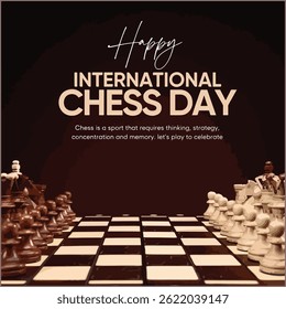Celebrate strategy, skill, and sport on World Chess Day—where every move matters.
