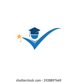 Celebrate the students logo vector