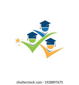 Celebrate the students logo vector